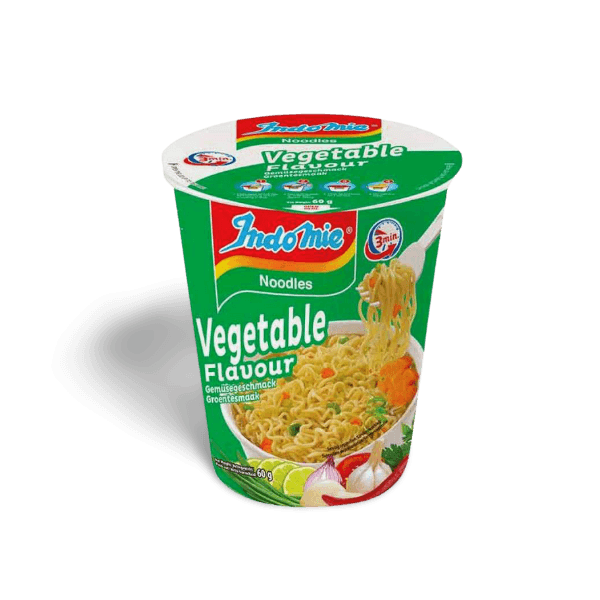 Indomie Instant Cup Noodles Vegetable Flavour 60g